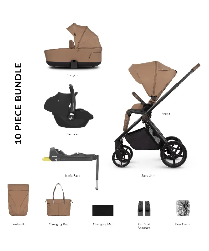 Venicci Claro 4in1 (Cabriofix i-Size) Travel System – Caramel
