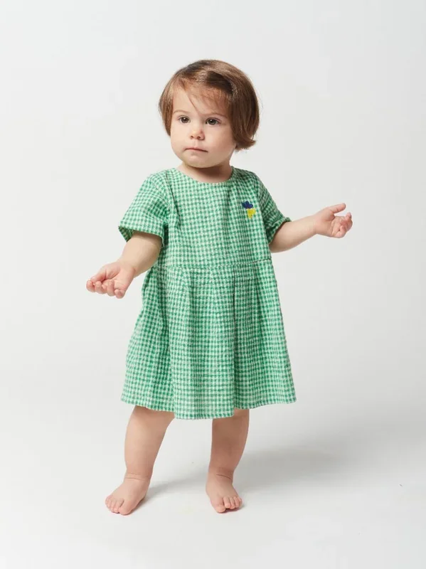 Vichy Woven Dress