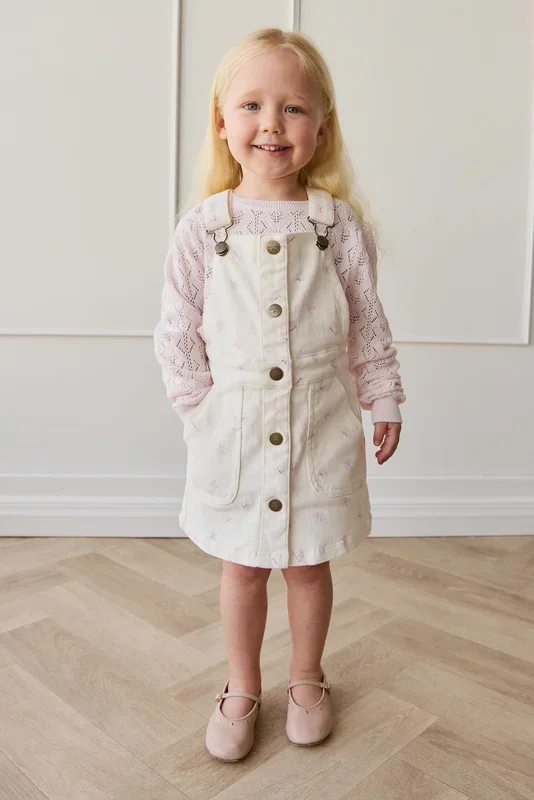 Vintage Overall Dress – Parchment Jamie’s Atrium
