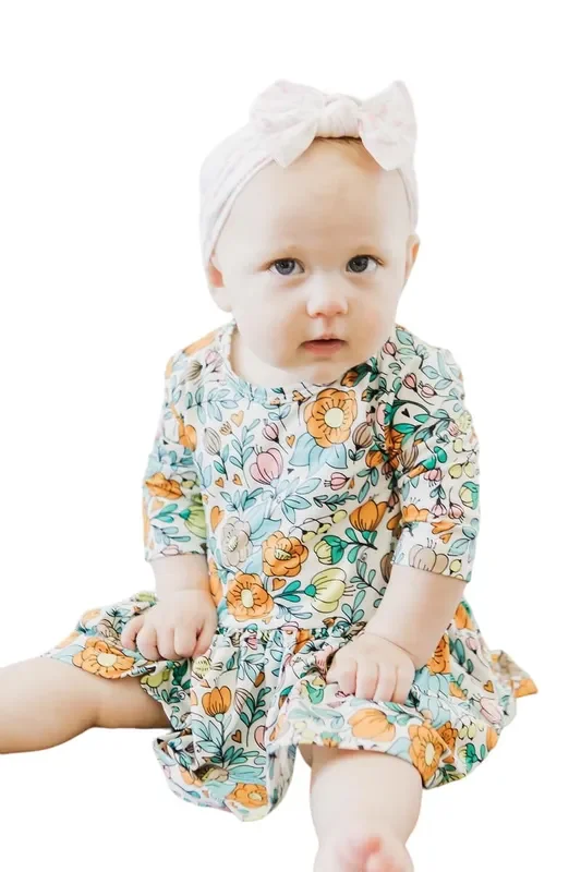 Vintage Vibes Twirl Bodysuit