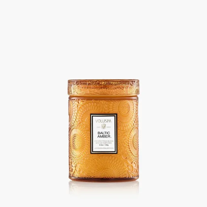 Voluspa Baltic Amber Small Jar Candle