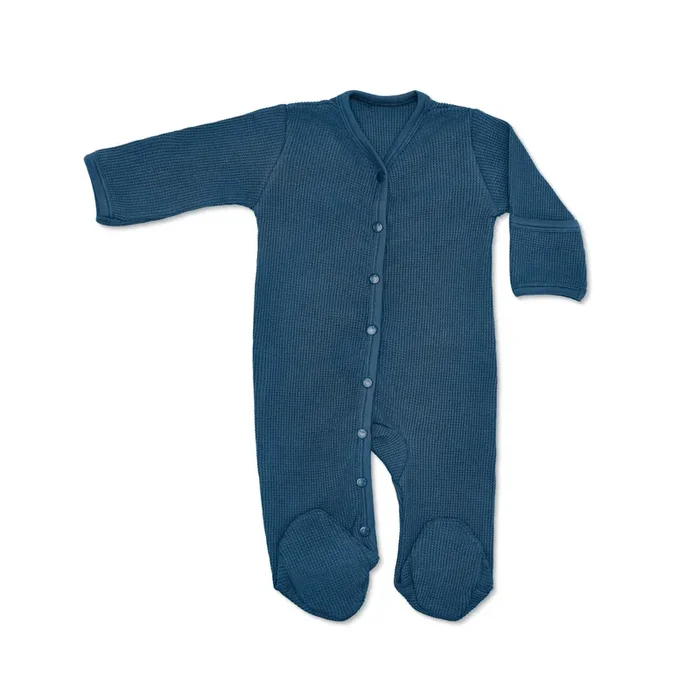 Waffle Footie – Marine