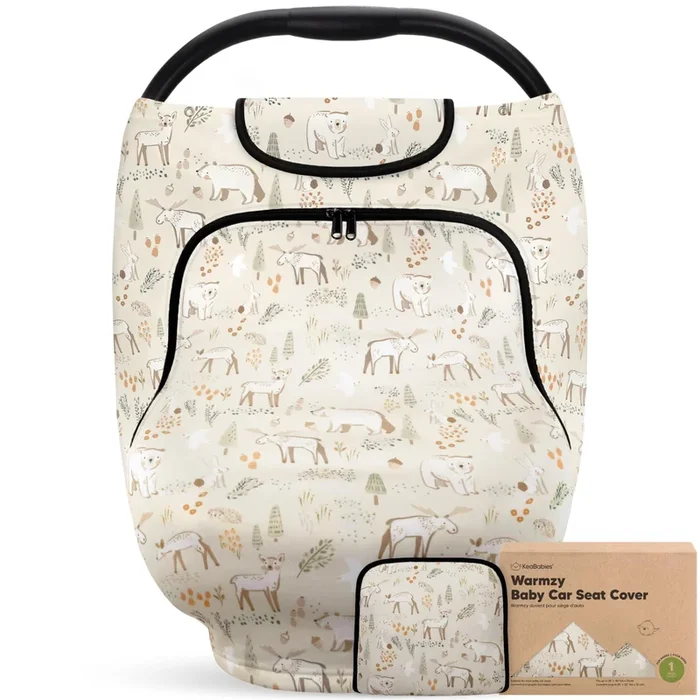Warmzy Baby Car Seat Cover (Wildwood)