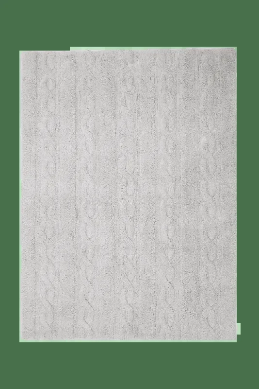 Washable Rug Braids Pearl Grey – Braids