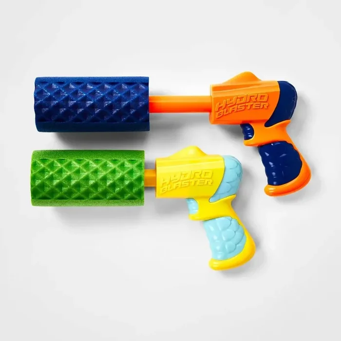 Water Squirt Guns for Kids – 2 Pack – Multicolored