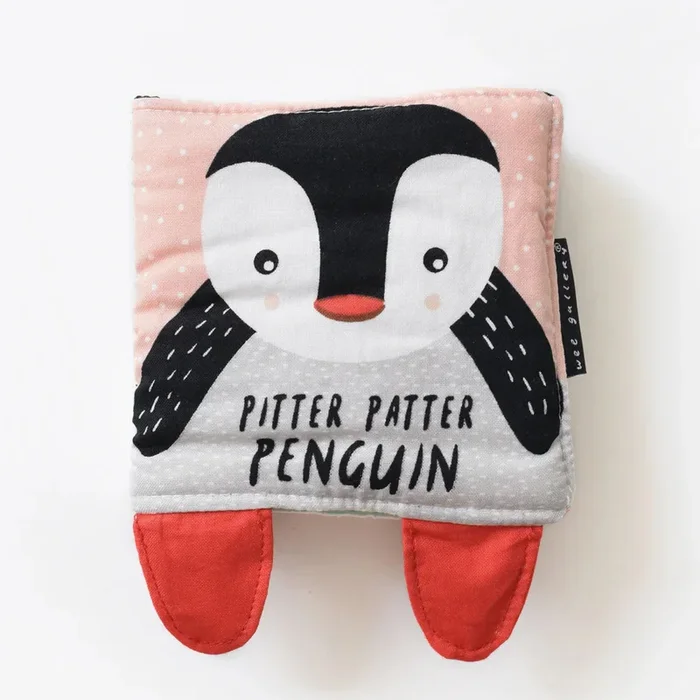 Wee Gallery Baby’s First Soft Book | Pitter Patter Penguin