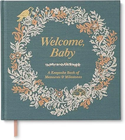Welcome Baby – A Keepsake Book of Memories & Milestones