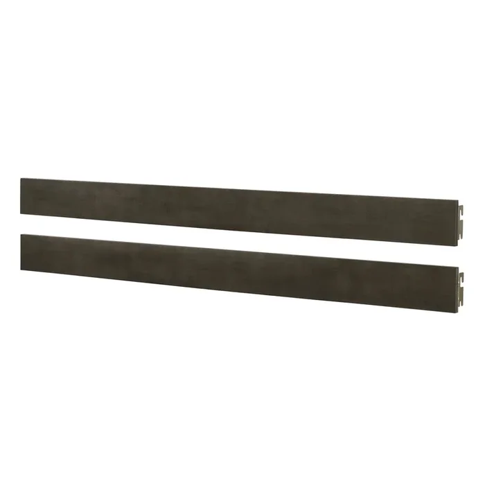 Westwood San Mateo-Nursery Full Size Bed Rails In Grey