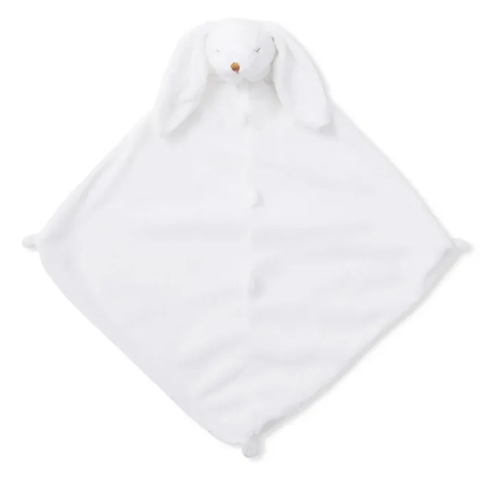 White Bunny Blankie Lovey