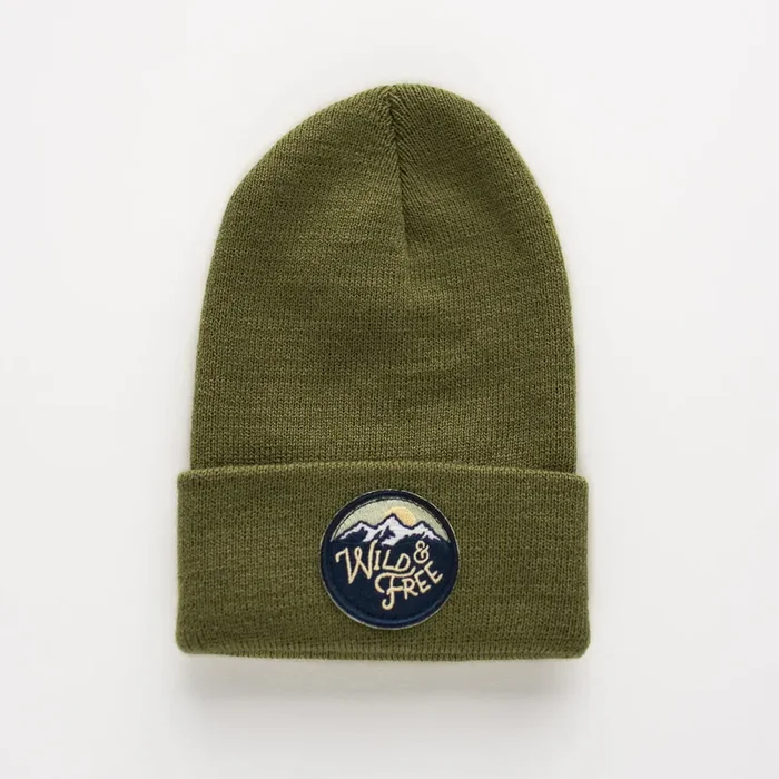 Wild & Free – Moss Kids Beanie