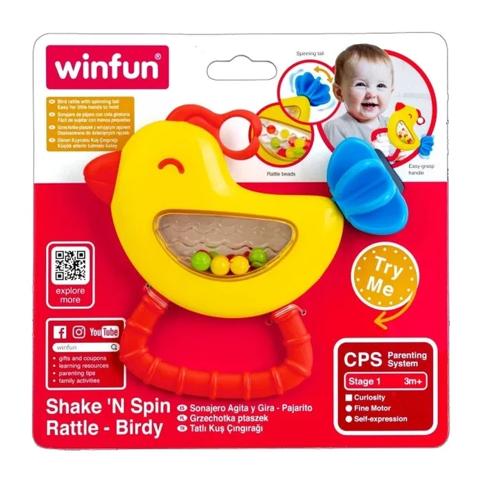 WINFUN SHAKE `N SPIN RATTLE – BIRDY