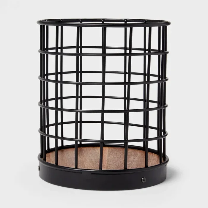 Wire Utensil Holder – Black