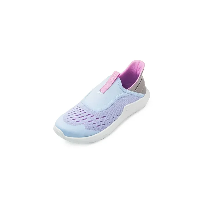 Women’s Pull On Water Shoes – Light Blue – Large
