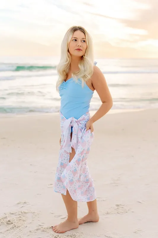 Women’s Sky Blue One Piece