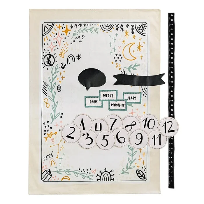 Wonder and Wise Milestone Baby Mat