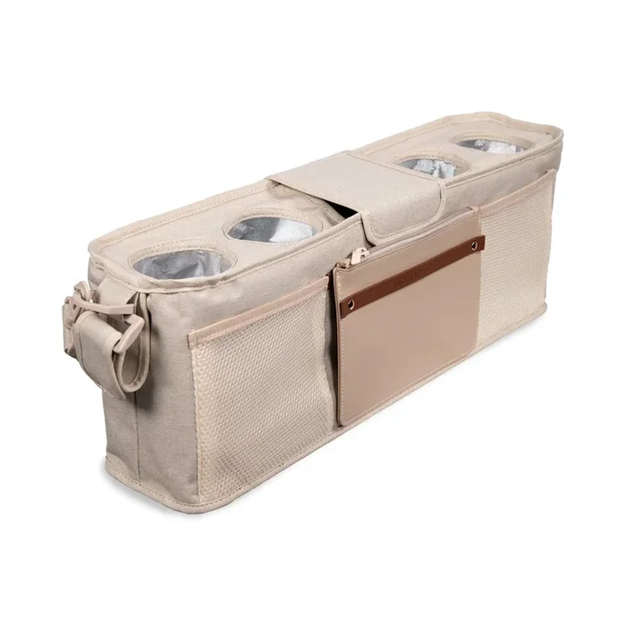 WonderFold Parent Console with 4 Insulated Cup Holders