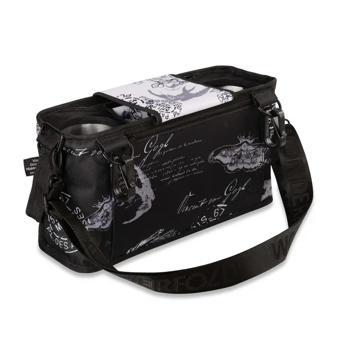 WonderFold Small Parent Console With 2 Insulated Cup Holders – Van Gogh Sketches