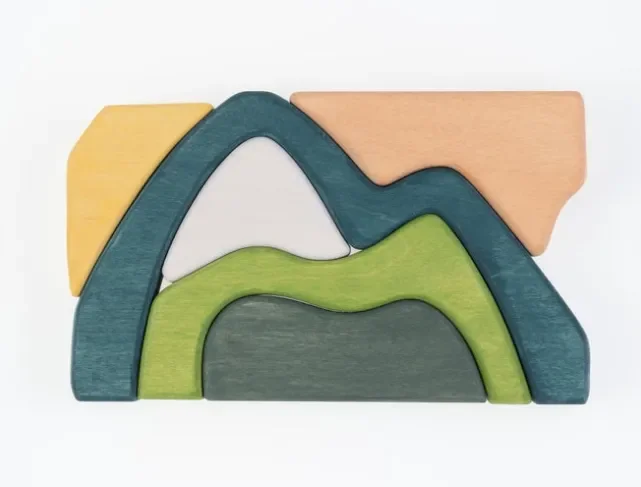 Wooden Arch Stacker Mountains