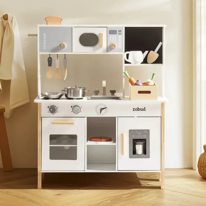 Wooden Kids Play Kitchen Set – Planting