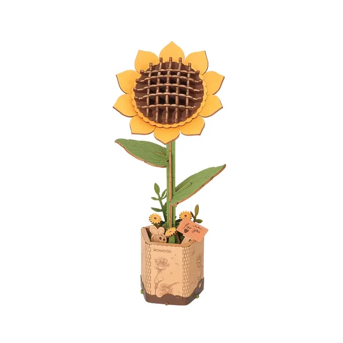 Wooden Puzzle | Sunflower