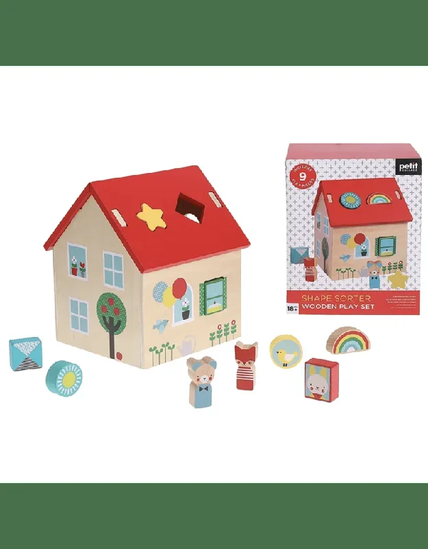 Wooden Shape Sorter Set