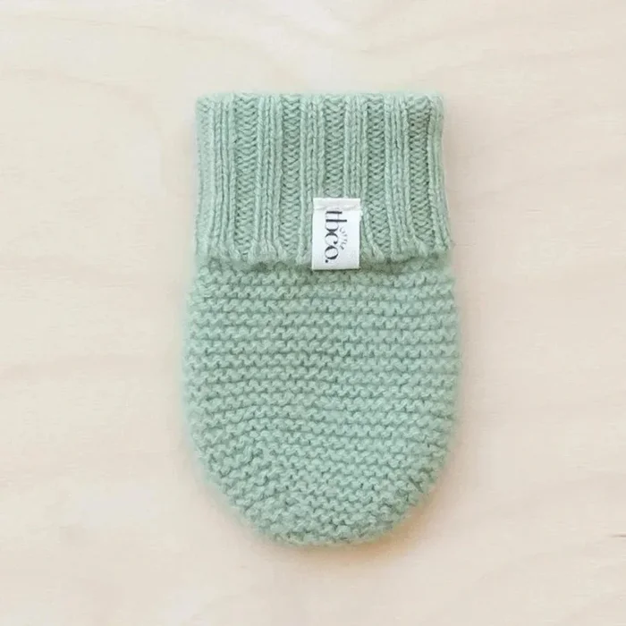 Wool Mitten – Pistachio