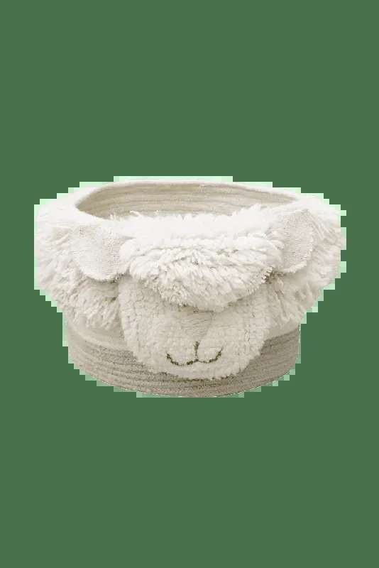 Woolable Basket Pink Nose Sheep