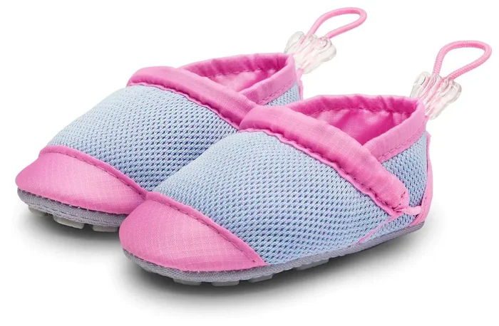 Woolybubs The Toddle Baby Shoe, Size 1 – Lavender / Pink