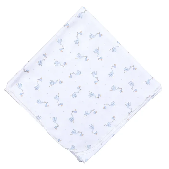 Worth the Wait Printed Swaddle Blanket