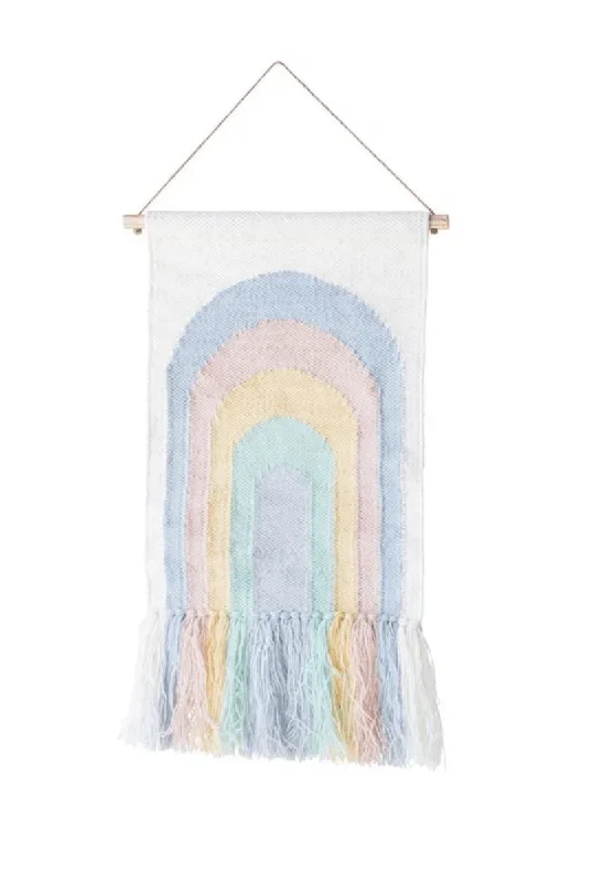 Woven Rainbow Wall Hanging