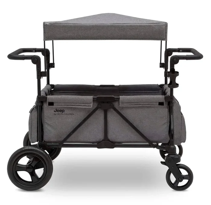 Wrangler Stroller Wagon with Car Seat Adapter – Gray