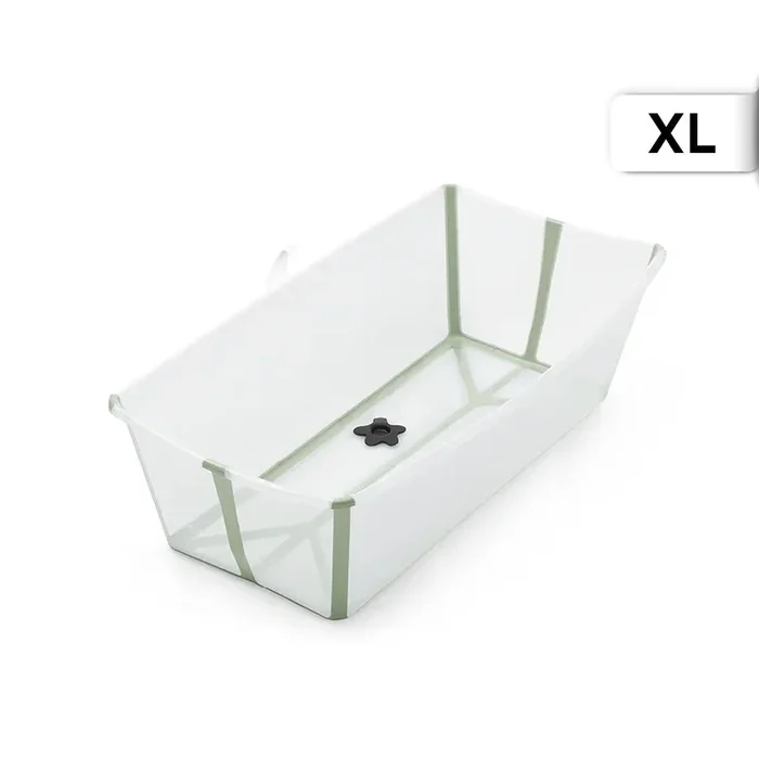 X-Large Transparent Green Bath Tub