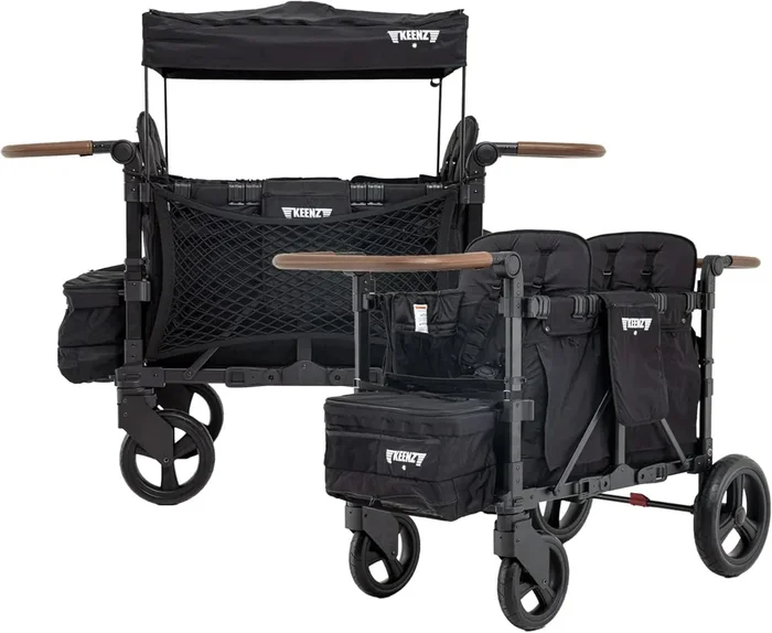 XC EVO – Luxury 2 Passenger Stroller Wagon – Black
