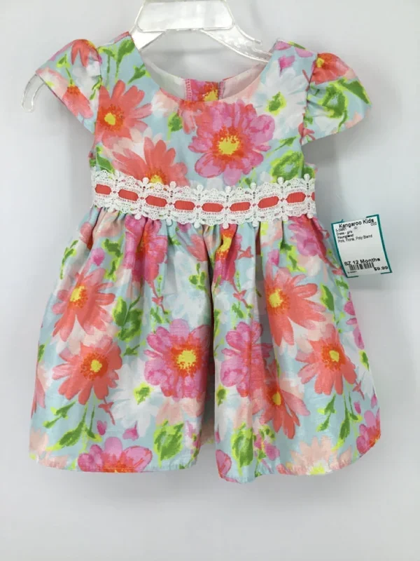 Youngland Child Size 12 Months Pink Dress – girls