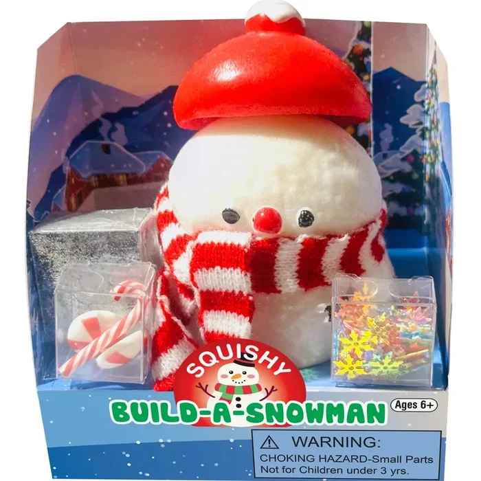 Zaba Squishy Build-a-Snowman