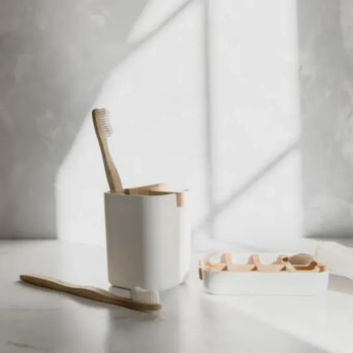 Zero Waste Brush Holder & Soap Dish Bundle