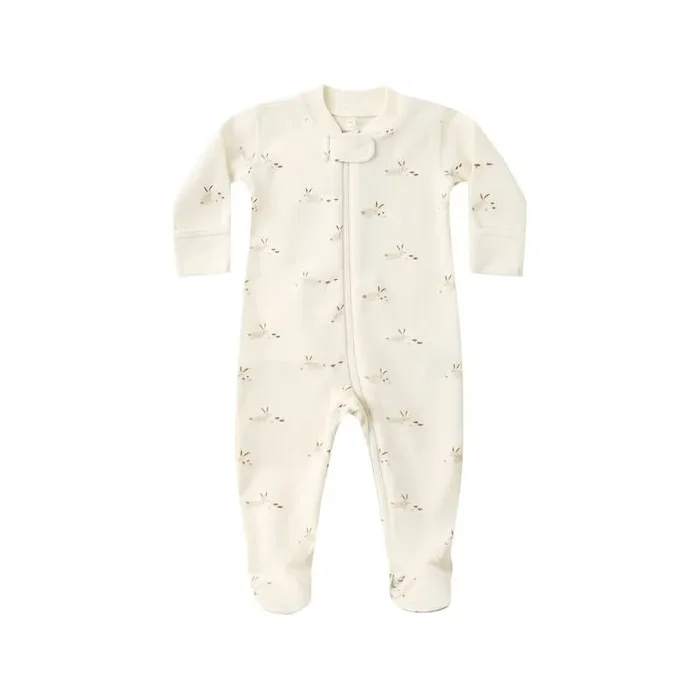 Zip Long Sleeve Sleeper Footie – Bunnies