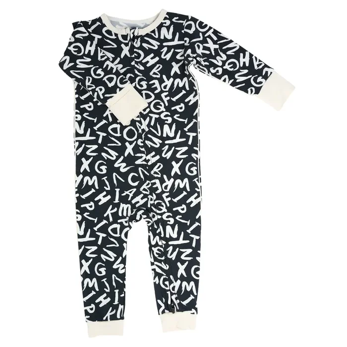 ZIPPER ROMPER ABC