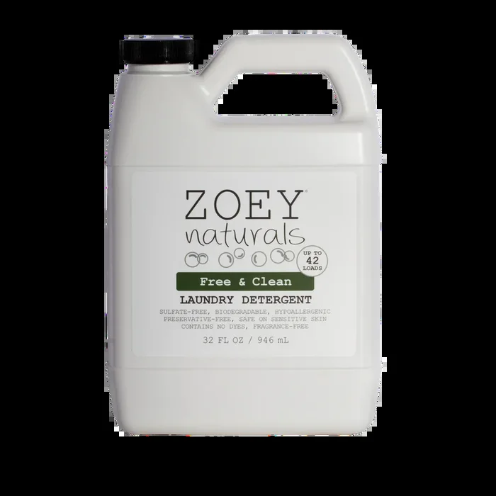 Zoey Naturals Laundry Detergent | Free & Clean
