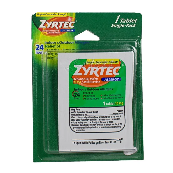 Zyrtec Allergy Relief – Pack of 1